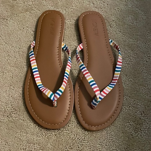 Jcrew Flip Flops - Picture 1 of 2